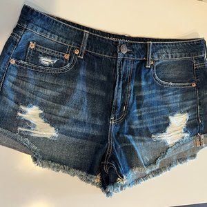 Casual and Comfortable American Eagle Tomgirl Shortie Jean Shorts (Size 12)